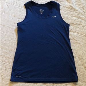 Nike Dri-Fit tank size small!
